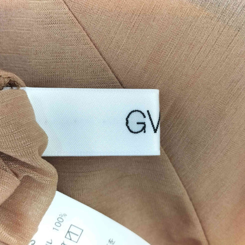 ジーブイジーブイ GVGV L/S シアークルーネックTシャツ レディース import:S