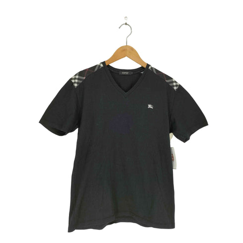 バーバリーブラックレーベル BURBERRY BLACK LABEL チェック Vネックカットソー メンズ 3