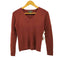 バナナリパブリック BANANA REPUBLIC 90s EXTRA FINE ITALIAN MERINO 香港製 メリノウール Vネック ニット レディース import:M