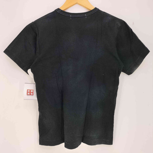 ブラックコムデギャルソン BLACK COMME des GARCONS 23aw TRVE HEART STRONG MIND ステッチ クルーネックカットソー Unisex メンズ JPN:S