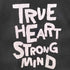 ブラックコムデギャルソン BLACK COMME des GARCONS 23aw TRVE HEART STRONG MIND ステッチ クルーネックカットソー Unisex メンズ JPN:S