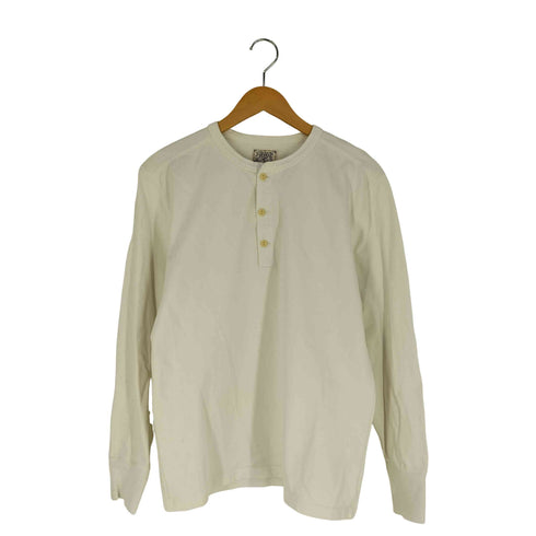 BRONSON コットン ヘンリーネックTシャツ メンズ import:XL