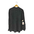 SILK SENSAZIONE シルク100% シアーバンドカラーシャツ メンズ import:M