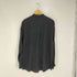 SILK SENSAZIONE シルク100% シアーバンドカラーシャツ メンズ import:M