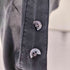 SILK SENSAZIONE シルク100% シアーバンドカラーシャツ メンズ import:M