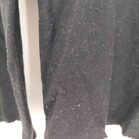 トリココムデギャルソン tricot COMME des GARCONS 02aw archive 製品染め ビジュー テープ装飾 メルトン ハートモチーフニット レディース JPN:M