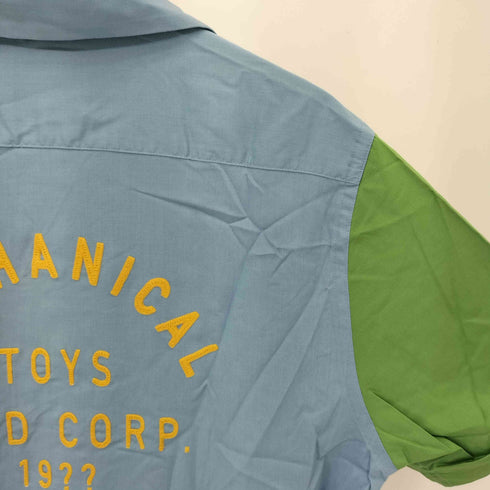 ウィアード WEIRDO WRD CORP S/S SHIRT ロゴデザイン オープンカラー 半袖シャツ メンズ JPN:M