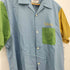 ウィアード WEIRDO WRD CORP S/S SHIRT ロゴデザイン オープンカラー 半袖シャツ メンズ JPN:M
