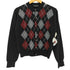 トリココムデギャルソン tricot COMME des GARCONS 94aw archive アーガイル ウール ハイネック カーディガン レディース