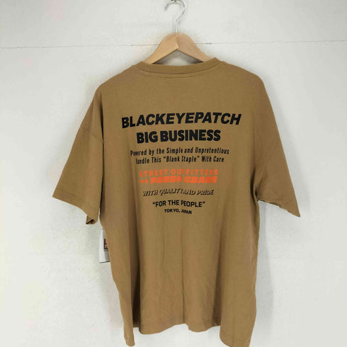 ザブラックアイパッチ THE BLACK EYE PATCH 両面プリントS/S Tシャツ メンズ L