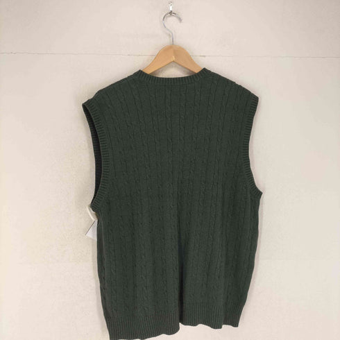 アイゾッド IZOD ケーブルニットベスト メンズ L