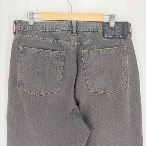 リーバイス Levis SKATE SUPER BAGGY ブラック OUT RINSE スケート スーパー バギー ブラック アウト リンス デニム パンツ メンズ W34L32