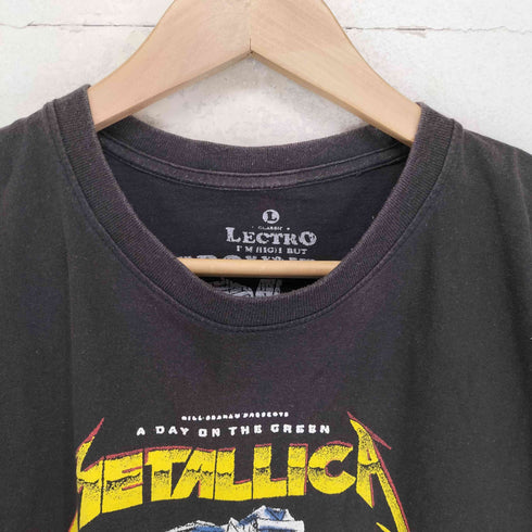 レクトログラウンデッド LECTRO GROUNDED バンドプリント S/S Tシャツ メンズ L