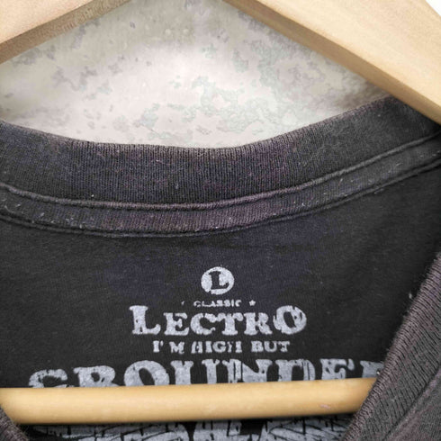 レクトログラウンデッド LECTRO GROUNDED バンドプリント S/S Tシャツ メンズ L