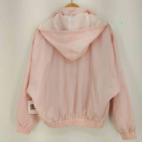 クレージュ courreges フード着脱可 ロゴ刺繍 ジップアップ ブルゾン レディース 11