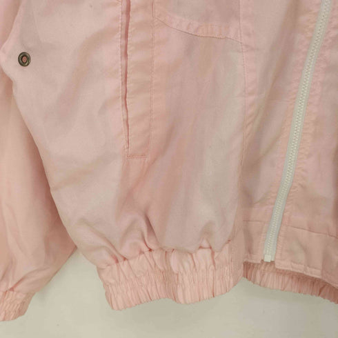 クレージュ courreges フード着脱可 ロゴ刺繍 ジップアップ ブルゾン レディース 11