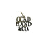 グラッドハンド GLADHAND GLAD HAND & CO. TOP ロゴ シルバー ペンダントトップ メンズ