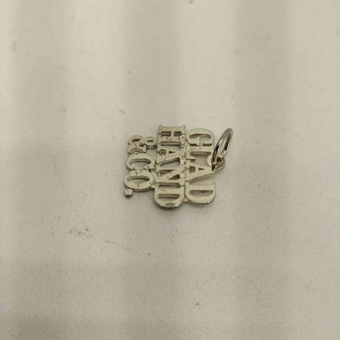 グラッドハンド GLADHAND GLAD HAND & CO. TOP ロゴ シルバー ペンダントトップ メンズ