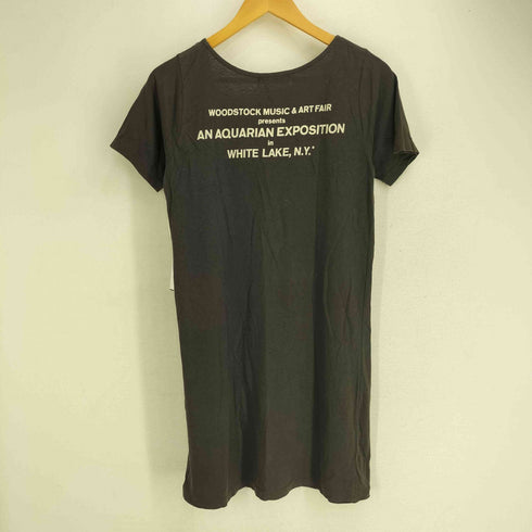 ヒステリックグラマー HYSTERIC GLAMOUR キャラクタープリント S/S Tシャツ チュニック レディース FREE