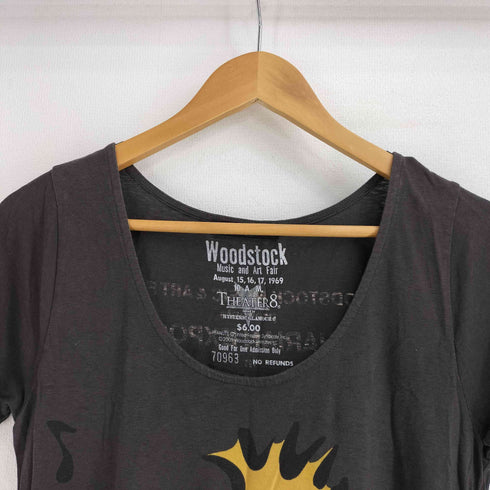 ヒステリックグラマー HYSTERIC GLAMOUR キャラクタープリント S/S Tシャツ チュニック レディース FREE