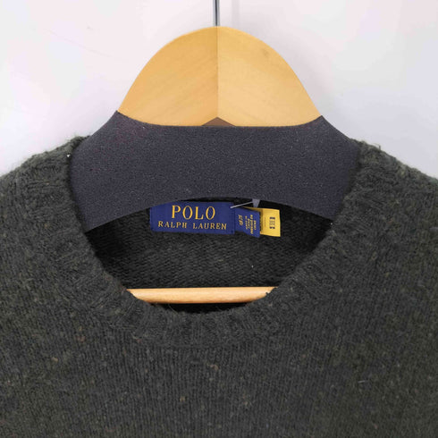 ポロラルフローレン POLO RALPH LAUREN ネップ ウール混 ニット メンズ import:XS