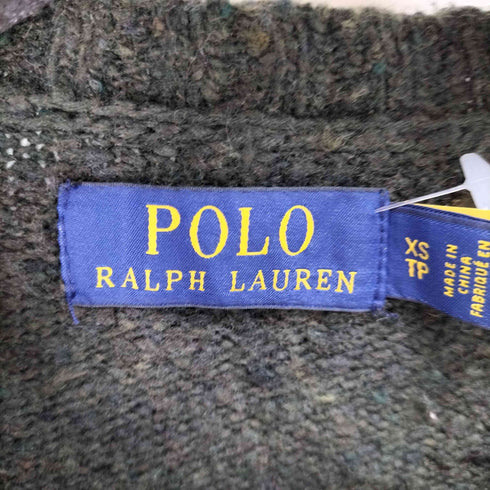 ポロラルフローレン POLO RALPH LAUREN ネップ ウール混 ニット メンズ import:XS