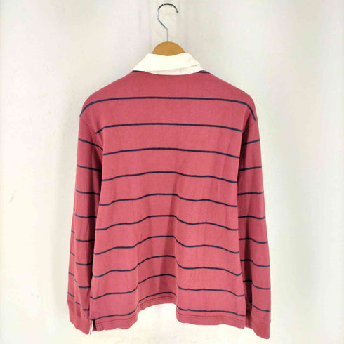 エディーバウアー Eddie Bauer 00S ラガーシャツ メンズ import:M