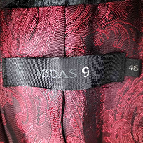 midas 9 ベロアテーラードジャケット メンズ JPN:L