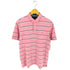 トミーヒルフィガー TOMMY HILFIGER custom fit S/S フロントロゴ刺繍ポロシャツ メンズ import:L