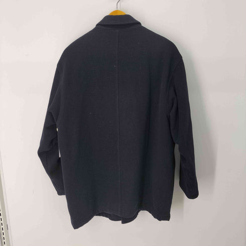 コムデギャルソンオム COMME des GARCONS HOMME 80S カシミヤ混 カバーオール型 ウールミドルコート メンズ JPN:M