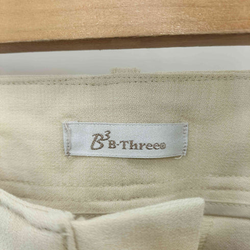 B-Three 椿クールジョーゼット ストレッチパンツ レディース 38