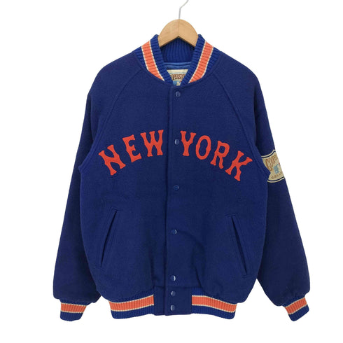 クーパーズタウン COOPERSTOWN 90S 裏地キルティング MBL ベースボール チームワッペン スタジャン バーシティ ジャケット メンズ JPN:M