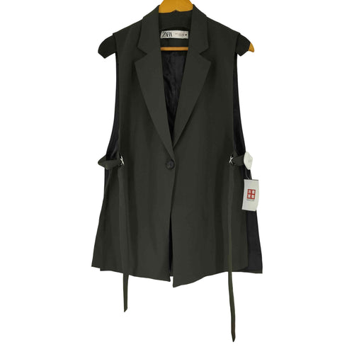 ザラ ZARA スリット入りベスト レディース S