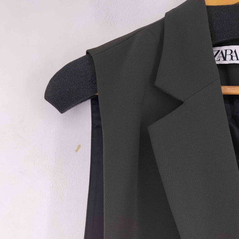ザラ ZARA スリット入りベスト レディース S