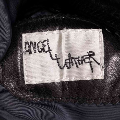 ANGEL LEATHER レザーブルゾン メンズ import:L