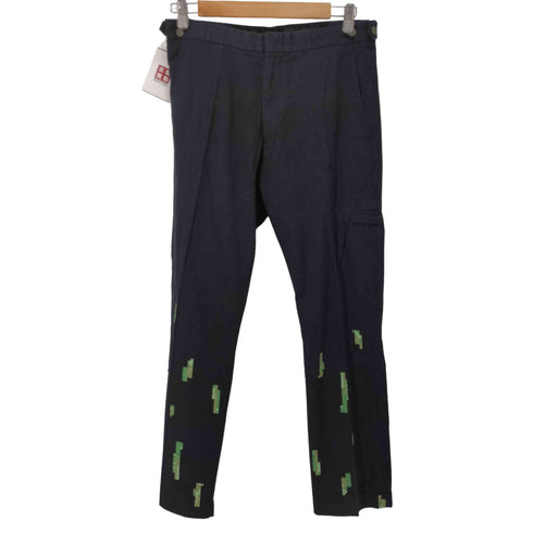 コムデギャルソンオムプリュス COMME des GARCONS HOMME PLUS 00S ゴブラン期 デジカモ柄 ペイントパンツ メンズ JPN:M