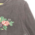 エディーバウアー Eddie Bauer 90s 白タグ 花刺繍 コットンニット レディース import:S