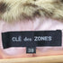CLE des ZONES レオパード柄 ラビットファージャケット レディース 38
