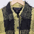 Life Style 80-90s インド製 コットン フリンジ シャツジャケット レディース import:M