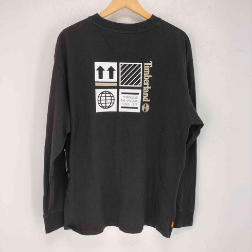 ティンバーランド Timberland ロゴプリント クルーネックTシャツ メンズ import:M