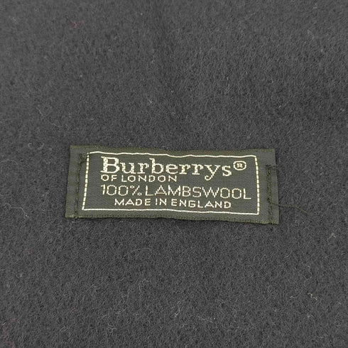 バーバリーズ BURBERRYS ラムウールマフラー レディース