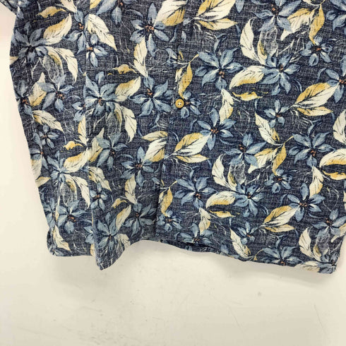 エディーバウアー Eddie Bauer リバースプリント 開襟 アロハシャツ メンズ import:XL