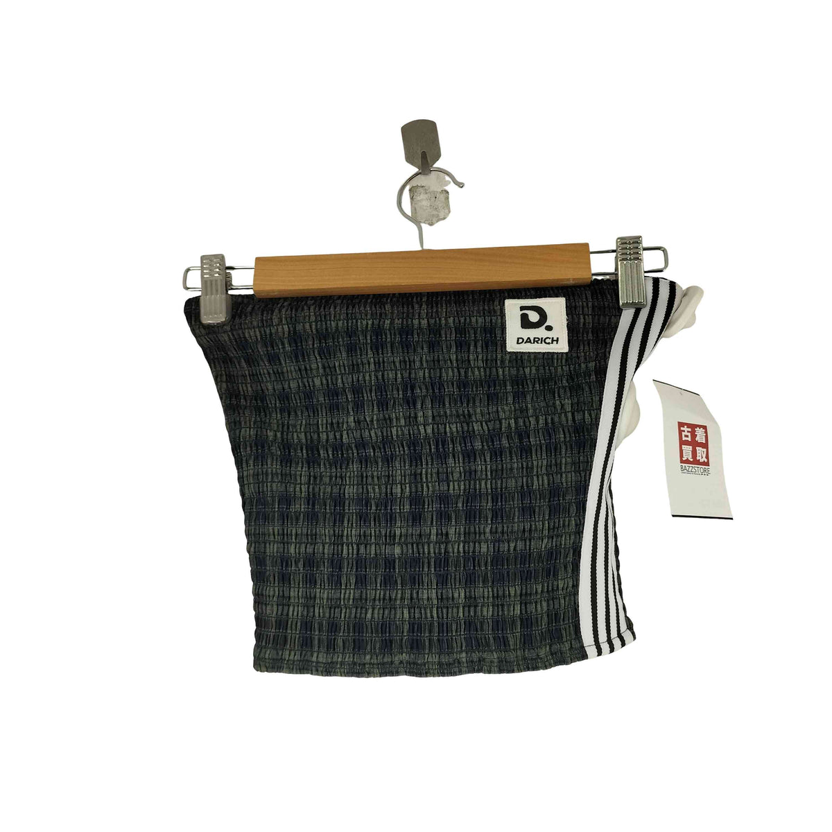 ダーリッチ Darich リメイクライクチェックベアトップ スカート