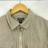 エディーバウアー Eddie Bauer ハーフジップ ヒッコリー ワークシャツ メンズ import:L