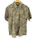 エディーバウアー Eddie Bauer リーフ柄 S/S シャツ メンズ import:XL