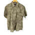 エディーバウアー Eddie Bauer リーフ柄 S/S シャツ メンズ import:XL