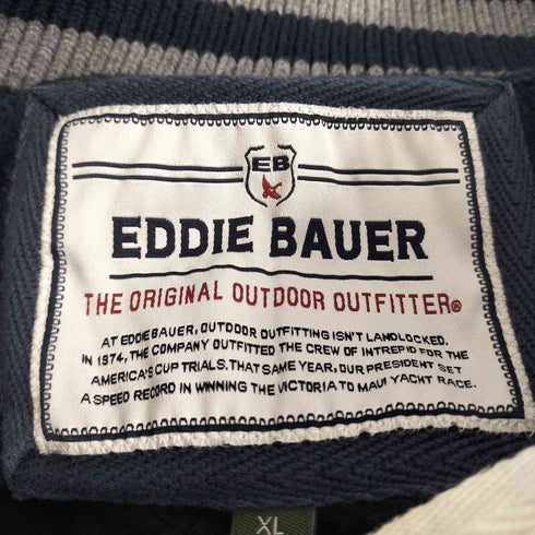 エディーバウアー Eddie Bauer ハーフジップ スウェット メンズ import:XL