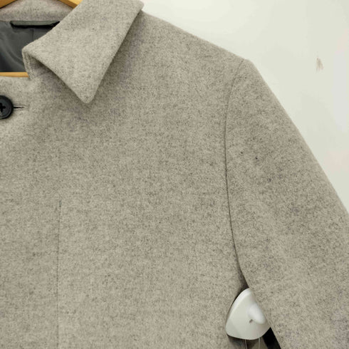 シーケーカルバンクライン ck Calvin Klein カシミヤ混 比翼 ステンカラーコート メンズ import:M