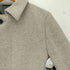 シーケーカルバンクライン ck Calvin Klein カシミヤ混 比翼 ステンカラーコート メンズ import:M
