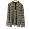 エルエルビーン L.L.Bean ボーダー 鹿の子 ハーフジップカットソー メンズ import:XL
